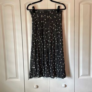 Masai Copenhagen Black and White High Waisted Polka Dot Skirt